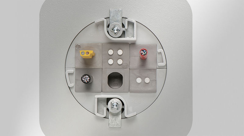 KVT 80 split cable gland for cables with connectors, suitable on
